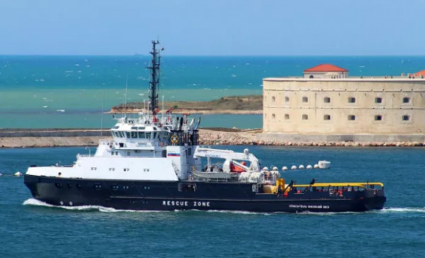Βυθίστηκε ρωσικό μεταγωγικό πλοίο που κατευθυνόταν στο Φιδονήσι