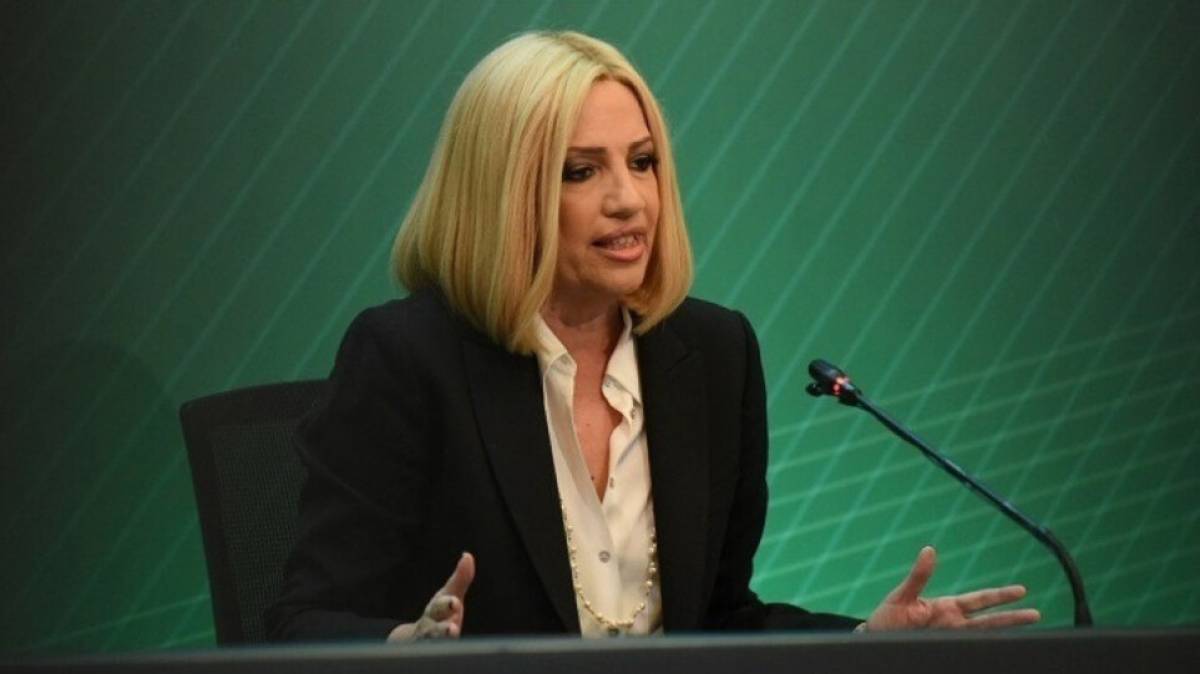 Γεννηματά: Ο πρωθυπουργός ας ασχοληθεί επιτέλους σοβαρά με τις πυρκαγιές