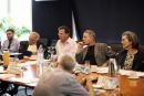 Συνάντηση με Έλληνες ευρωβουλευτές στις εγκαταστάσεις των ΕΛΠΕ στον Ασπρόπυργο