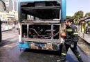 Λεωφορείο πήρε φωτιά εν κινήσει στη Μεσογείων