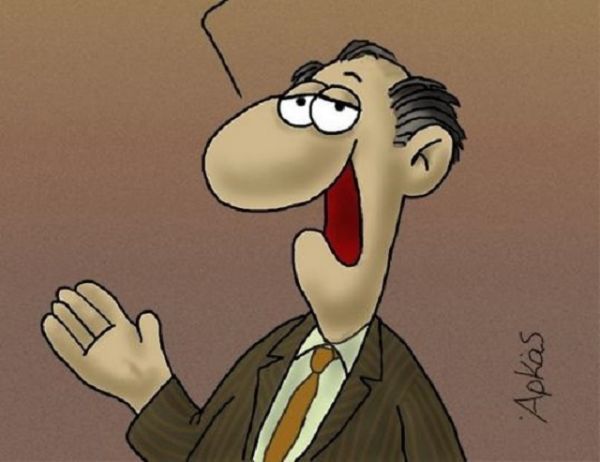 Ο Αρκάς σχολιάζει την πολιτική σκηνή