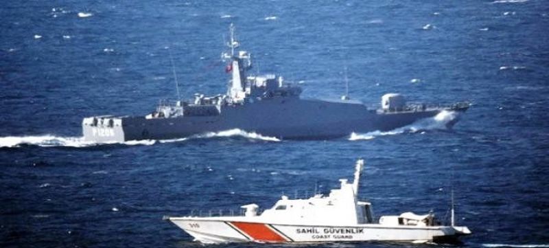 11 τουρκικά και 8 ελληνικά πλοία στην περιοχή των Ιμίων