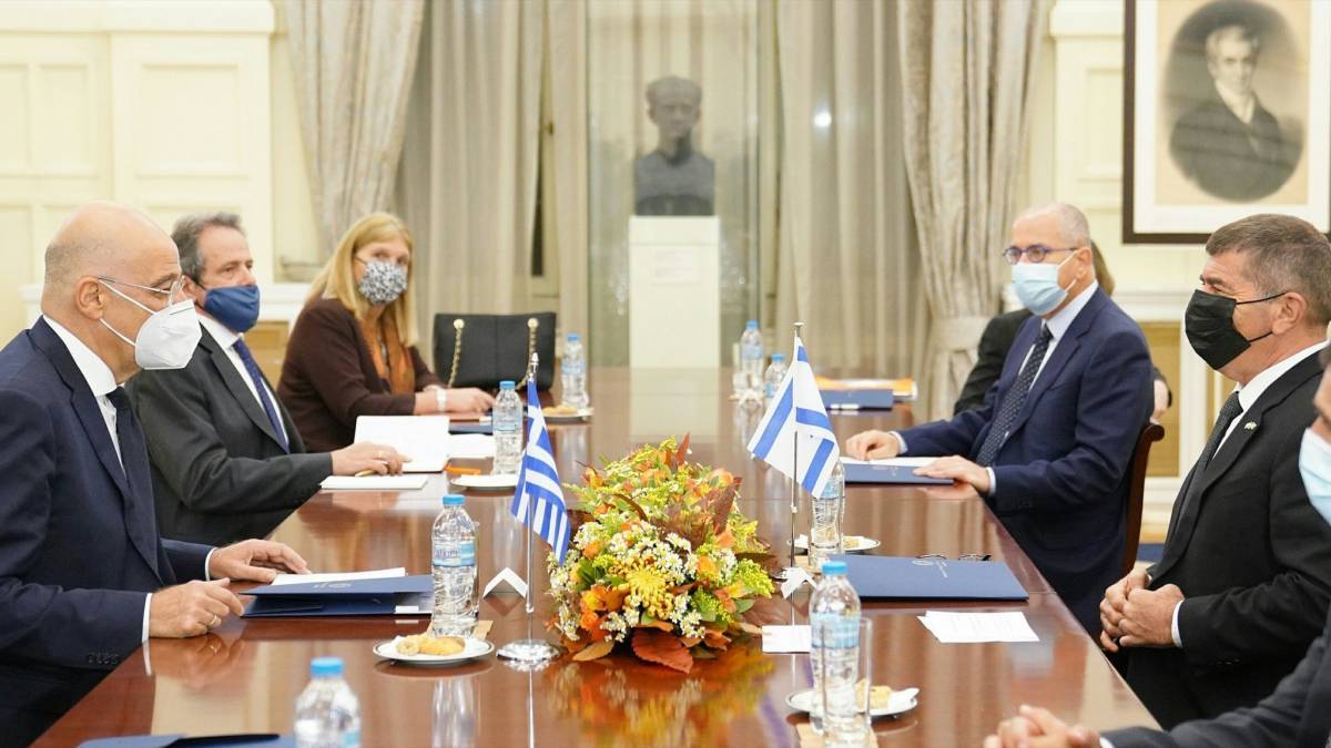 Συνάντηση Δένδια-Ισραηλινού ΥΠΕΞ ενόψει τριμερούς