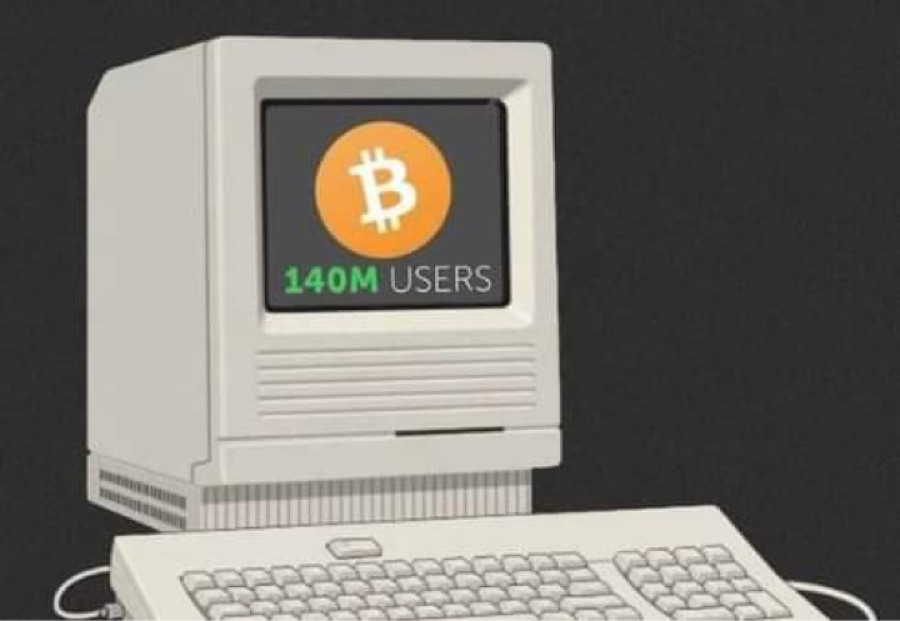 Το Bitcoin έχει περισσότερους χρήστες από το Διαδίκτυο το 1997