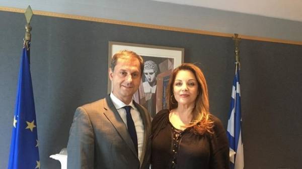 Συνάντηση Θεοχάρη - Γκερέκου: Στόχος η ισχυρή ανάπτυξη του ΕΟΤ