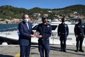 Πλακιωτάκης: Νέα παράδοση περιπολικού σκάφους με σύγχρονο ιατρικό εξοπλισμό