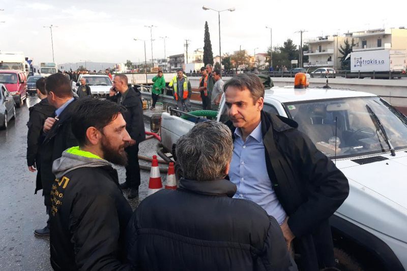 Μητσοτάκης: Εξ ορισμού την ευθύνη έχουν κυβέρνηση και τοπική αυτοδιοίκηση
