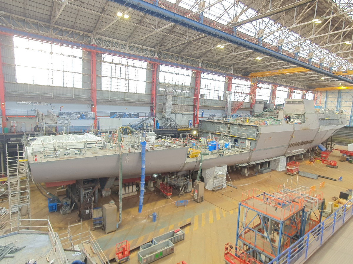 Η Naval Group δημοσίευσε φωτογραφίες από τη ναυπήγηση ελληνικής Belharra