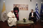 Επίσκεψη Πάπα: Το μήνυμα στη συνάντηση με τον Τσίπρα-«Δείξατε ανθρωπιά»