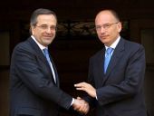 Λέτα: "Η Ιταλία στηρίζει την ελληνική προσπάθεια"