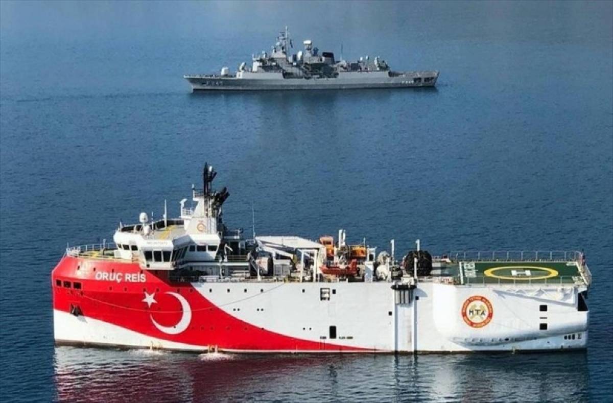 Βγήκε από την ελληνική υφαλοκρηπίδα το Ορούτς Ρέις