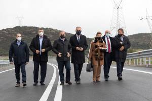 Στην κυκλοφορία τα πρώτα πέντε χλμ. του οδικού άξονα Θέρμης-Γαλάτιστας