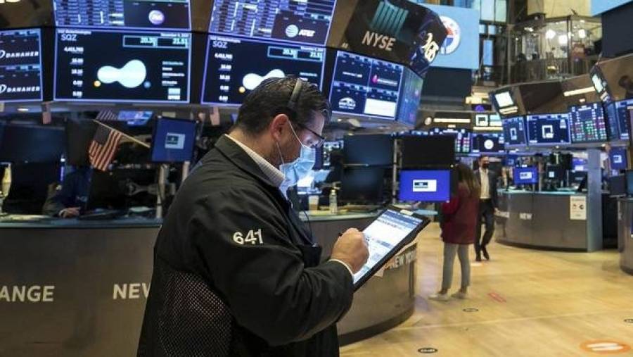 Wall Street:Κέρδη για Dow Jones-Απώλειες για Nasdaq φέρνει το εμβόλιο