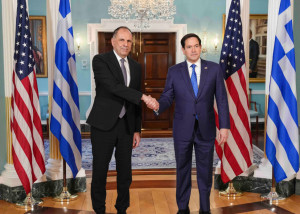 Τι συζητήθηκε στην πρώτη συνάντηση Γεραπετρίτη – Ρούμπιο