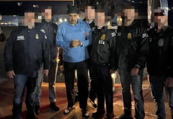 Ο Μαδούρο αιχμάλωτος στη Νέα Υόρκη: Θα οδηγηθεί στην Υπηρεσία Δίωξης Ναρκωτικών