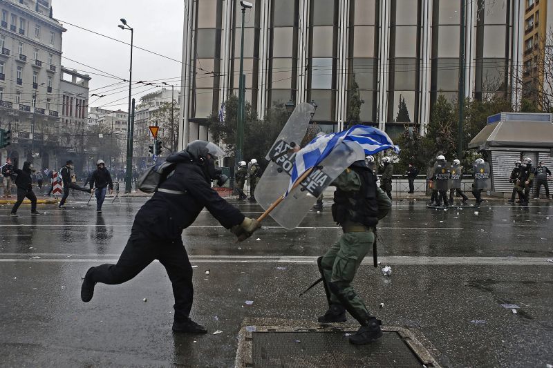 Ποινική δίωξη για κακουργήματα και πλημμελήματα στους συλληφθέντες του συλλαλητηρίου
