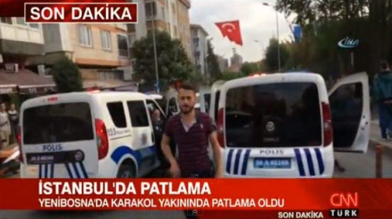 Έκρηξη κοντά σε αστυνομικό τμήμα στην Κωνσταντινούπολη-Πληροφορίες για τραυματίες