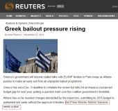 Reuters: "Ο Σαμαράς χρειάζεται μια συμφωνία"