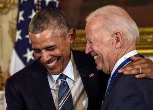 Μπάιντεν και Ομπάμα μαζί για πρώτη φορά σε προεκλογική συγκέντρωση