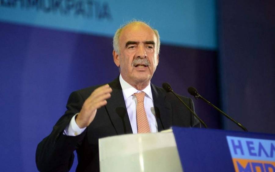 Μεϊμαράκης:Σε περίπτωση μεγάλης διαφοράς στις ευρωεκλογές, η κυβέρνηση δεν στέκεται