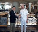 Υποδοχή του κρουαζιερόπλοιου “Mein Schiff 4” από τη Διοίκηση του ΟΛΠ