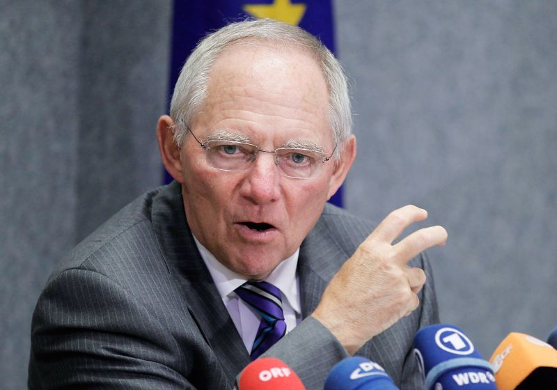 Σόιμπλε: «Η διαγραφή χρέους για την Ελλάδα είναι μονόδρομος»
