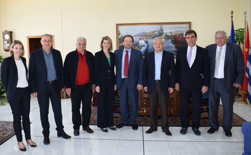 Επίσκεψη ΣΕΕΝ στα κεντρικά γραφεία του ΟΛΠ