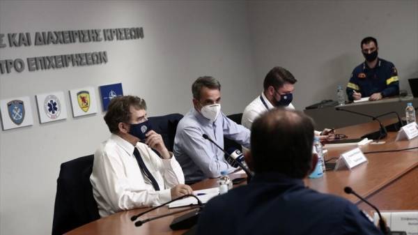 Γενικό συναγερμό σήμανε ο Μητσοτάκης από την Πολιτική Προστασία