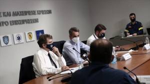 Γενικό συναγερμό σήμανε ο Μητσοτάκης από την Πολιτική Προστασία