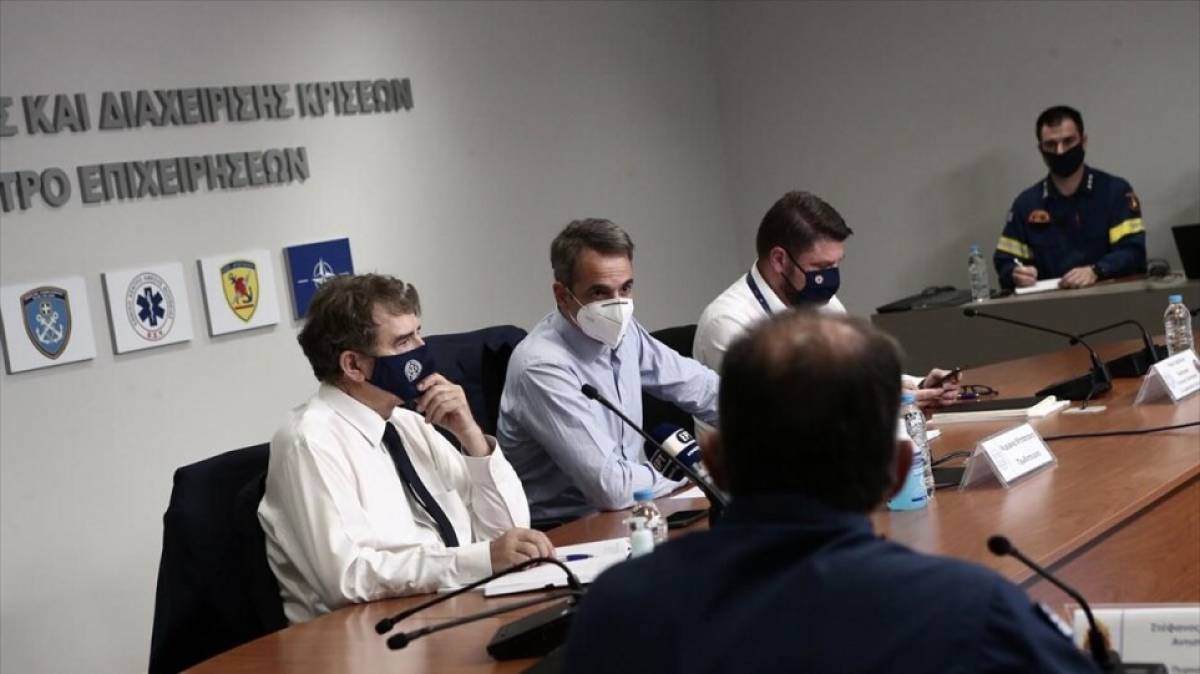 Γενικό συναγερμό σήμανε ο Μητσοτάκης από την Πολιτική Προστασία