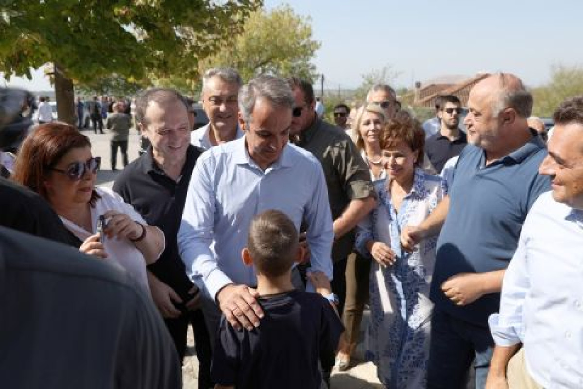 Μητσοτάκης: Επισκέφτηκε βρεφονηπιακό σταθμό-«Στόχος μας να στηρίξουμε τις οικογένειες»