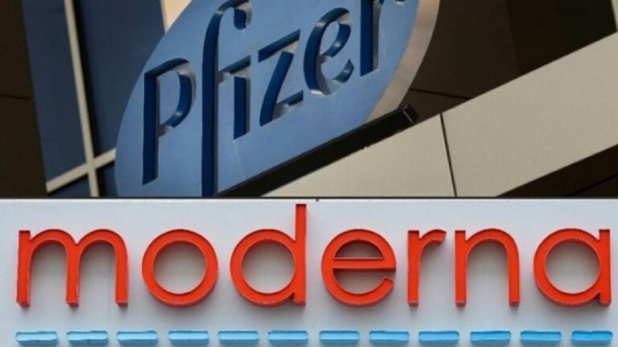 Υψηλή αποτελεσματικότητα των εμβολίων Pfizer, Moderna μετά την πρώτη δόση