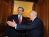 Ορκίζεται ο Σαμαράς