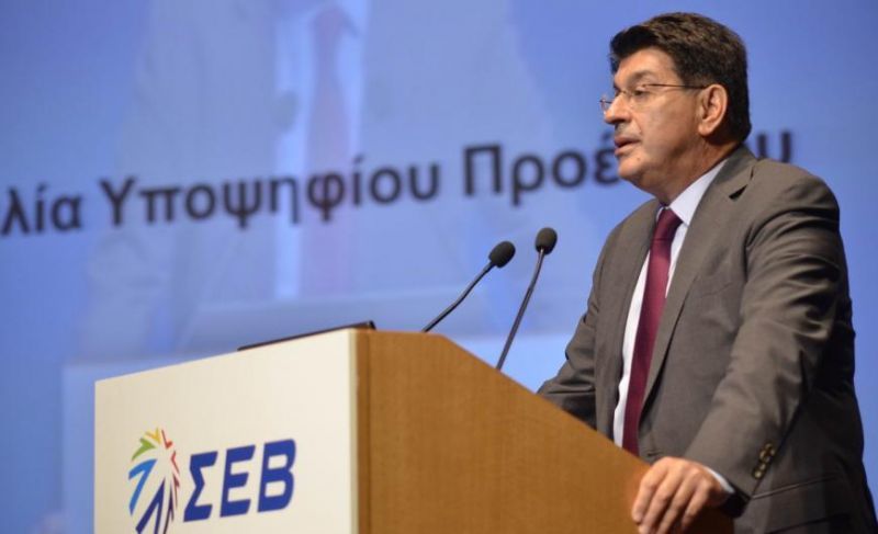ΣΕΒ: Μόνη διέξοδος η εθνική συνεννόηση