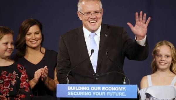 Ο συντηρητικός Σκοτ Μόρισον νέος πρωθυπουργός της Αυστραλίας