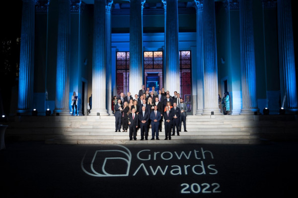 Σε έξι ελληνικές επιχειρήσεις απονεμήθηκαν τα Growth Awards 2022