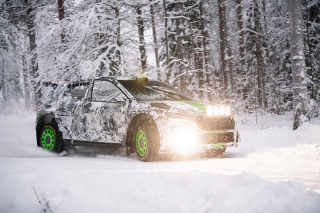 Χειμερινές δοκιμές της νέας SKODA FABIA Rally2 evo στη Φινλανδία