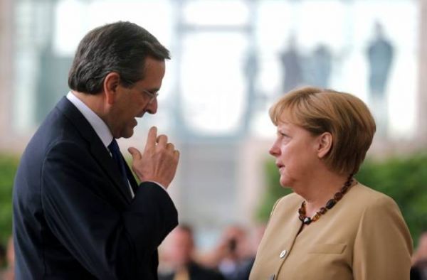 Σαμαράς προς Μέρκελ: &quot;Δίνουμε λύση στην ενεργειακή ...πείνα της Γερμανίας, δώστε ανάσα σε χρέος και φόρους&quot;
