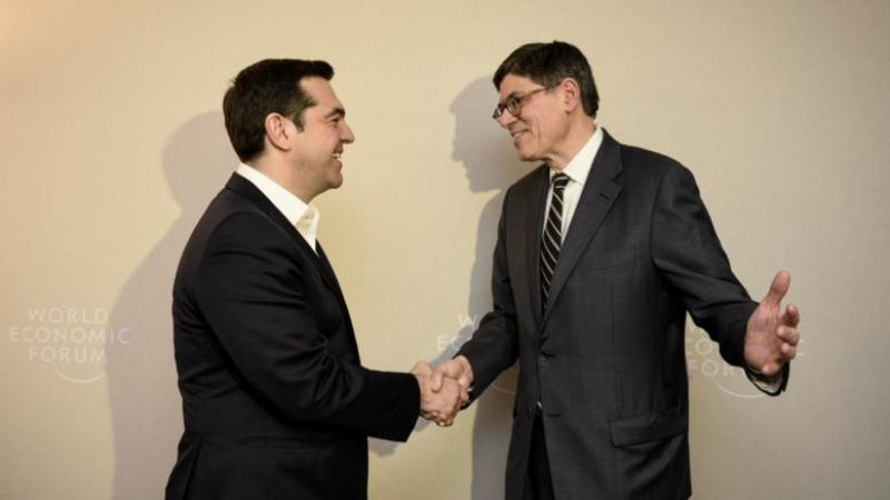 Συνάντηση Τσίπρα με Λιου στο Νταβός