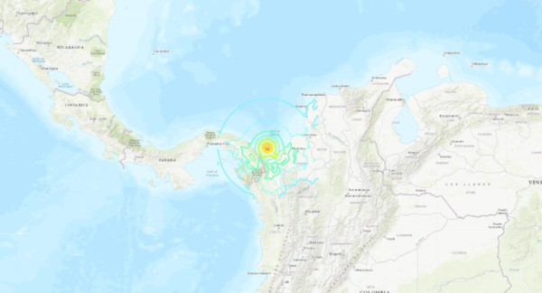 Σεισμός 6,6 Ρίχτερ στα σύνορα Παναμά- Κολομβίας