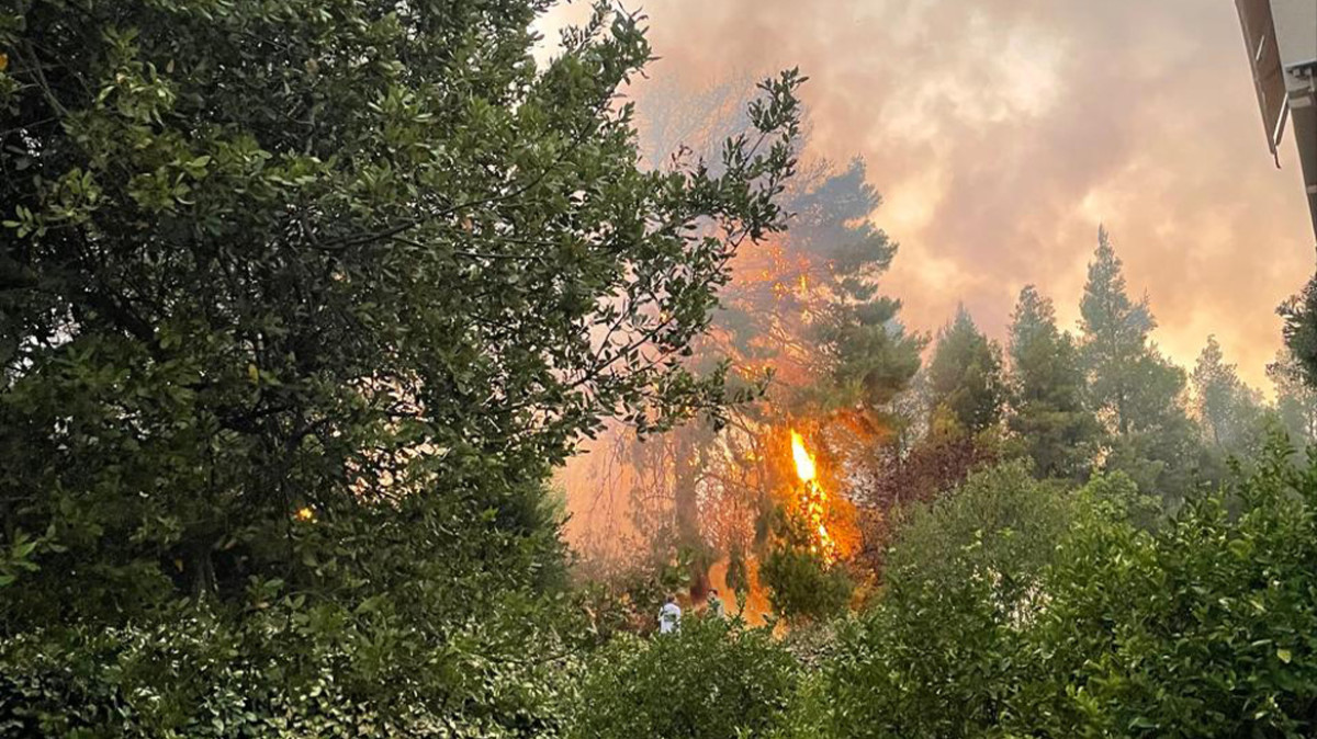 Φωτιά τώρα στη Ροδόπη – Μήνυμα από το 112