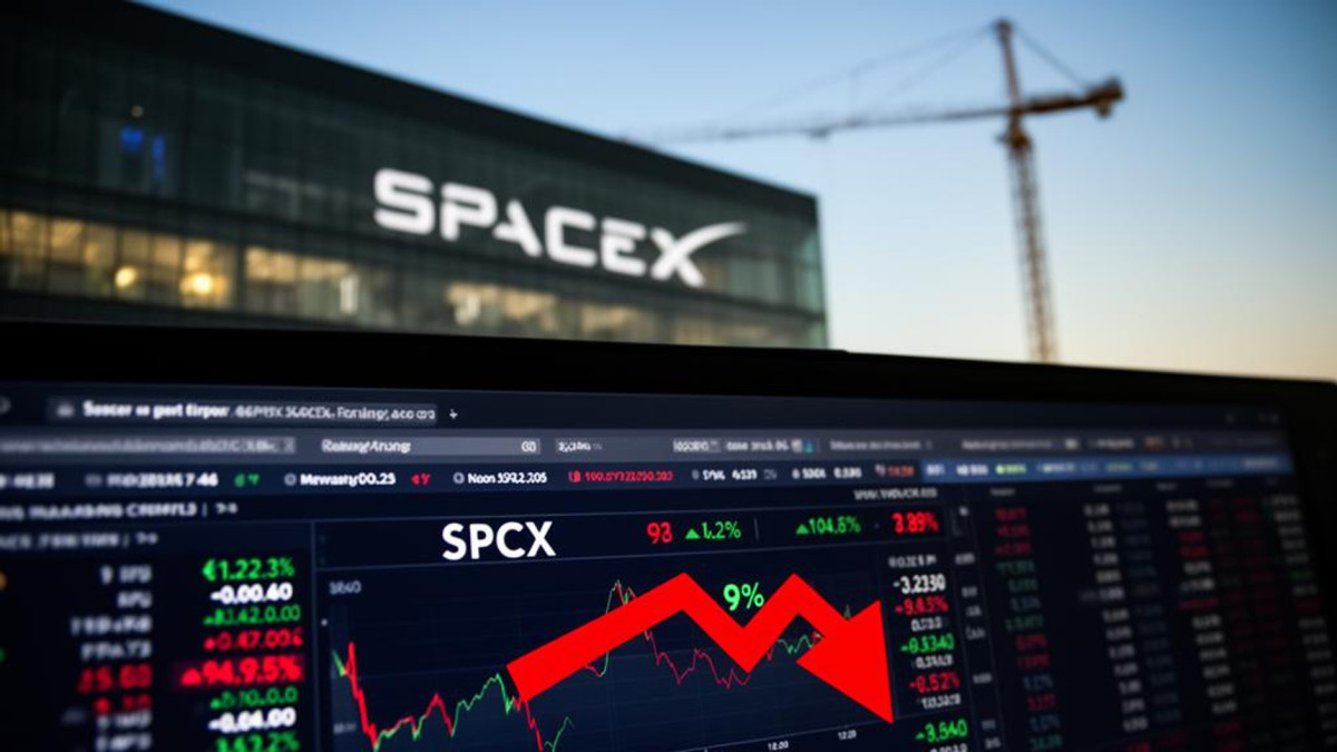 «Βυθίζεται» η SpaceX - Η μετοχή της υποχωρεί κάτω από την τιμή εισαγωγής της στο χρηματιστήριο