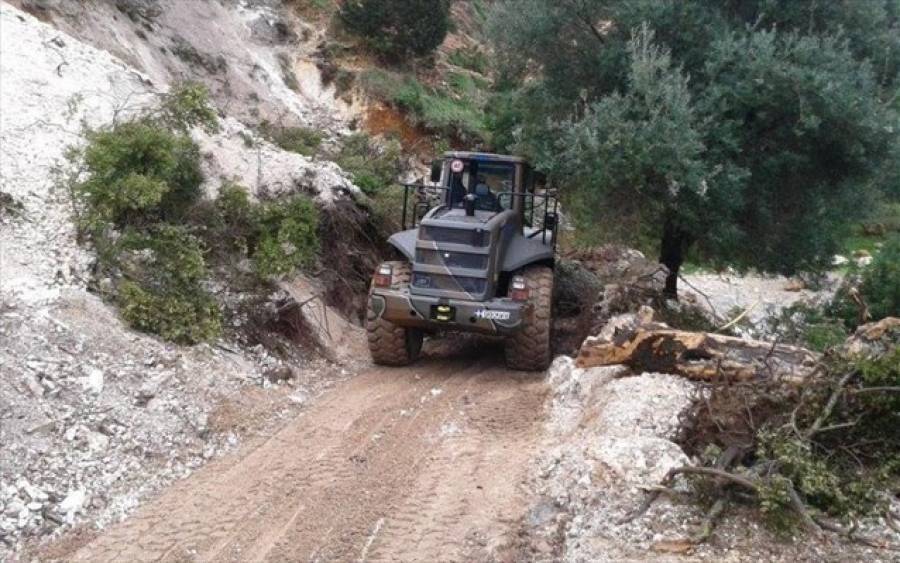 Εκτροπή μηχανήμος του στρατού στον Όλυμπο