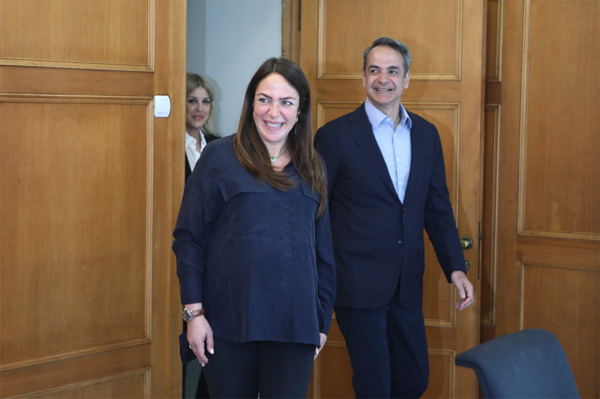 Μητσοτάκης: Επίσκεψη στο υπουργείο Κοινωνικής Συνοχής και Οικογένειας