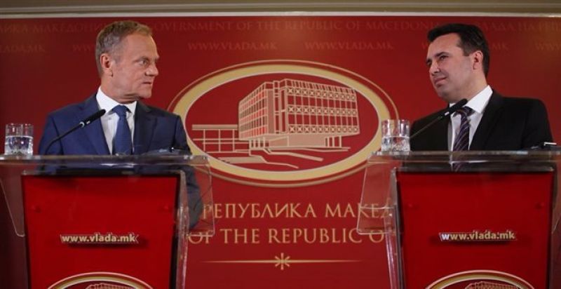 Ζάεφ:Το ονοματολογικό ανοίγει τις πόρτες της ΕΕ-Τα... μακεδονικά του Τουσκ