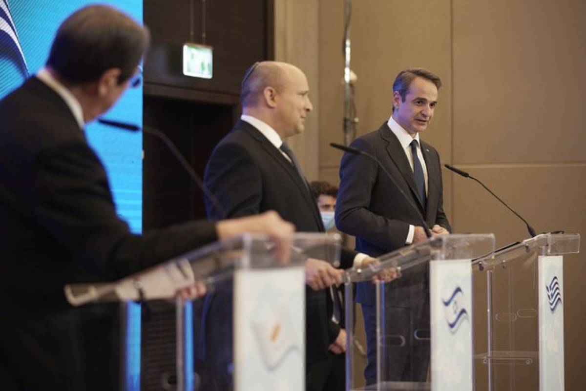 Kοινή διακήρυξη Ελλάδας- Κύπρου- Ισραήλ, με μήνυμα στην Τουρκία