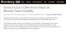 Το πολιτικό volatility οδηγεί στην... δραχμή, λέει το Bloomberg