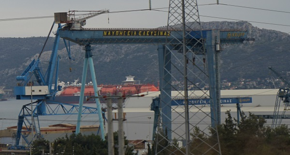 «Κραυγή» αγωνίας από τους εργαζόμενους των Ναυπηγείων Ελευσίνας-Προχωρήστε τις εγκρίσεις