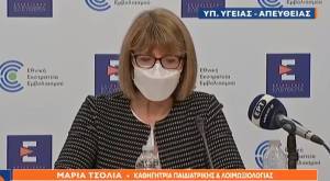 Τσολιά: Τα κρούσματα σταθεροποιούνται- Δύσκολο να προβλεφθεί πότε ανοίγουμε