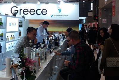 H Ελληνική συμμετοχή στην Διεθνή Έκθεση Οίνου της Σαγκάης
